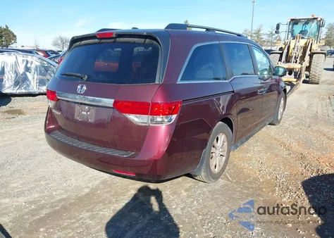 2014 Honda Odyssey Ex-L from USA, damaged, VIN 5FNRL5H6XEB052233
